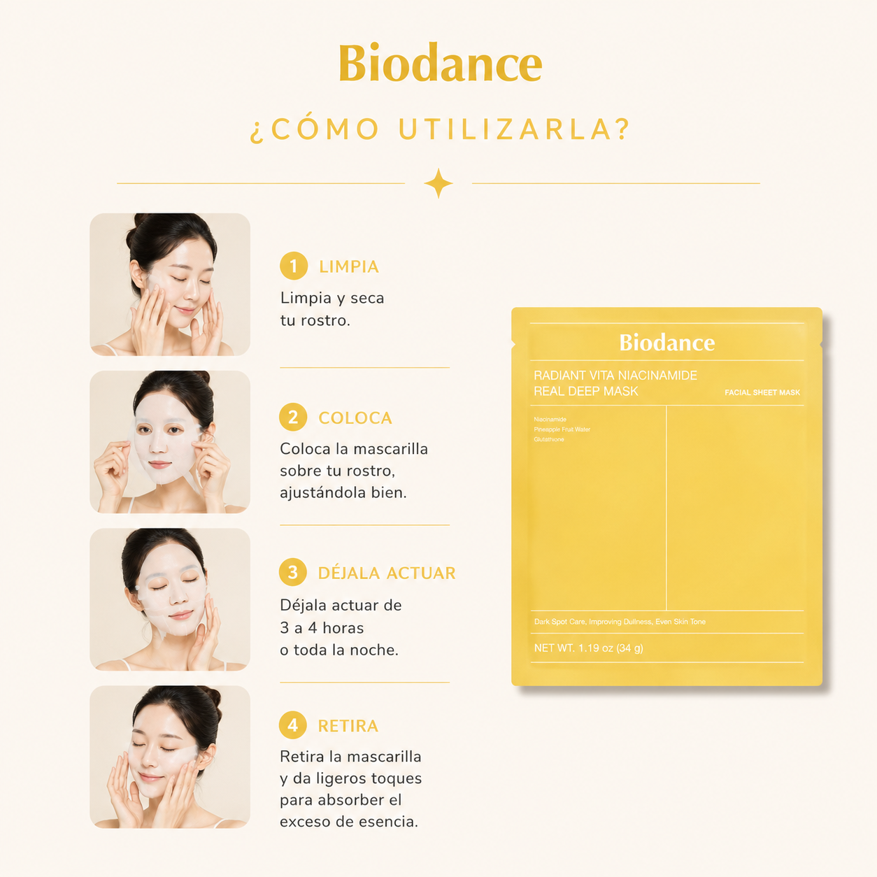 BIODANCE | BIO RADIANT VITA 34g