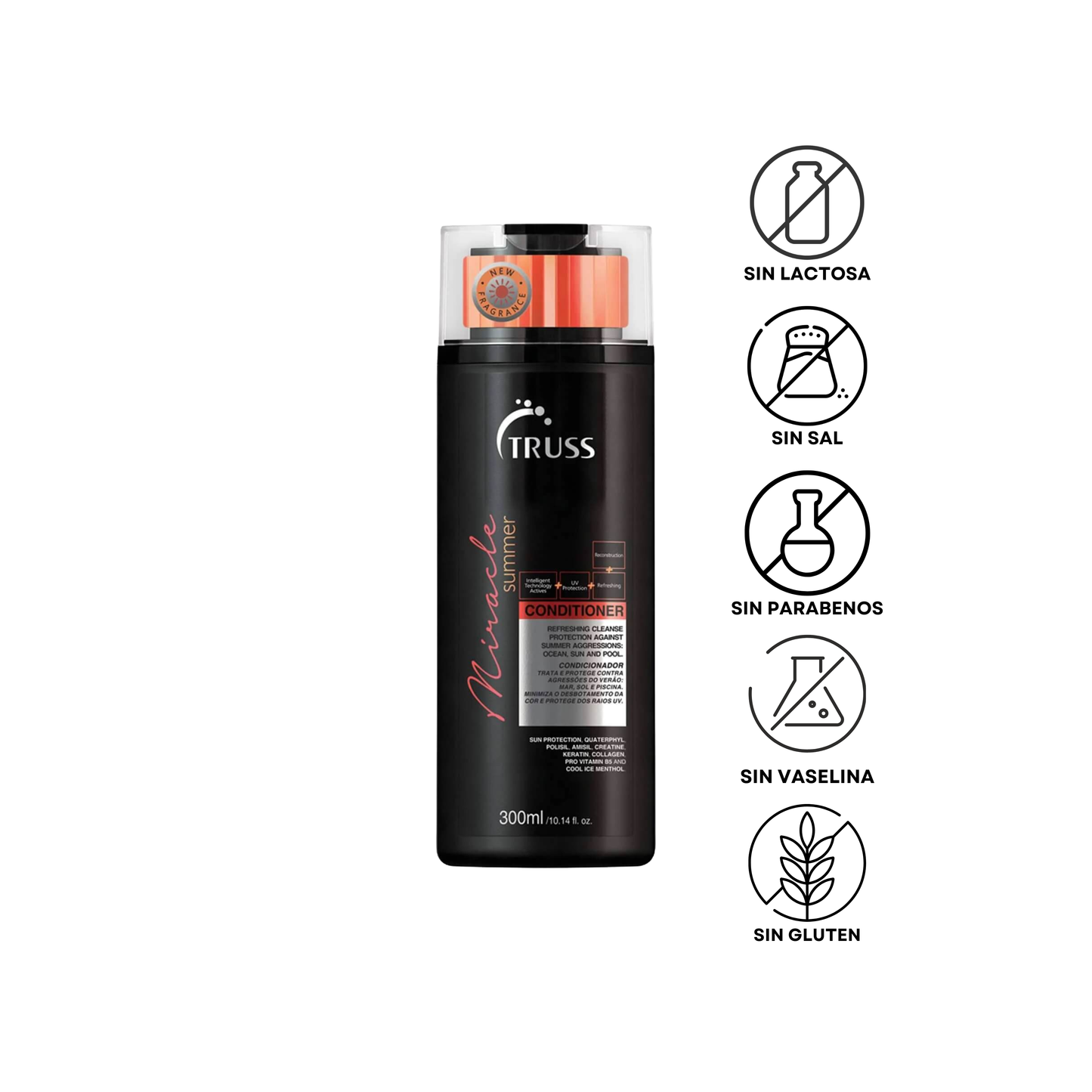 MIRACLE SUMMER ACONDICIONADOR 300ml.