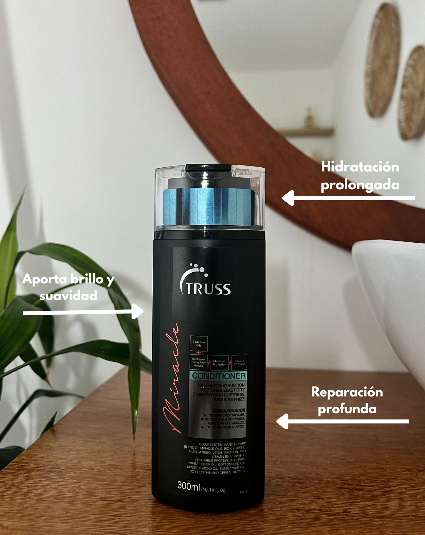 ACONDICIONADOR MIRACLE 300ml.